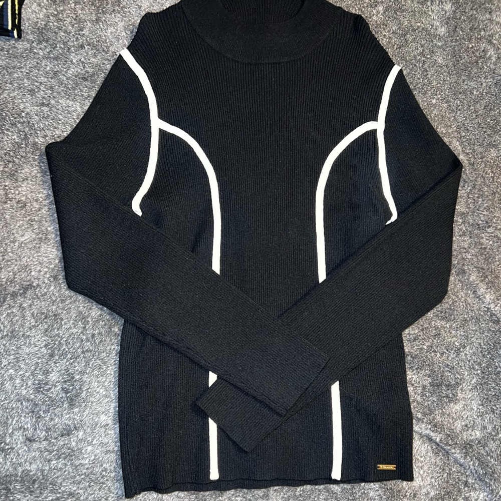 Long sleeve black sweater
